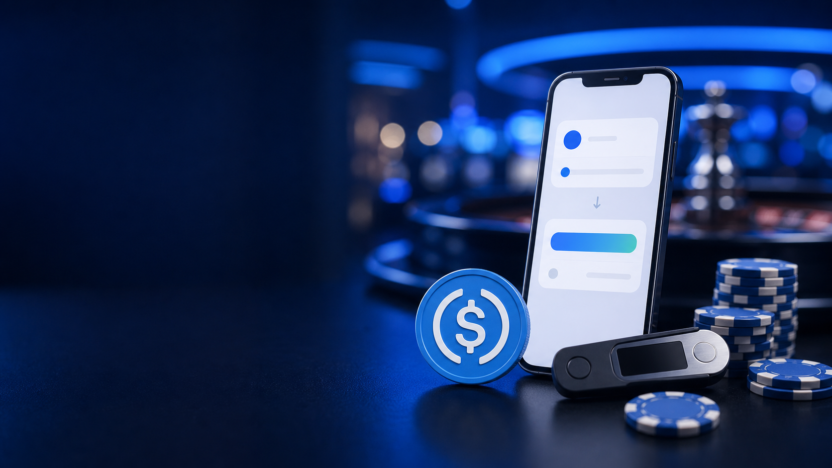USD Coin casino payments with USDC